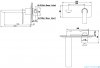 Kohlman Experience gray bateria podtynkowa umywalkowa szczotkowany grafit QW185EG
